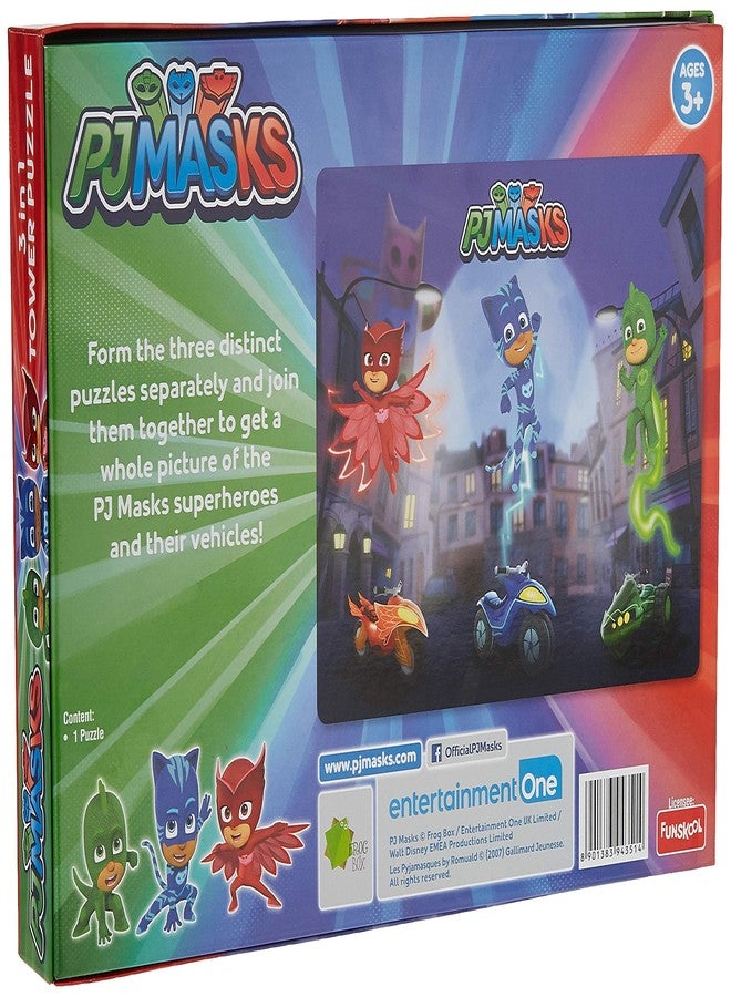 فنسكول لعبة أحجية Funskool-PJ Masks Tower التعليمية، 120 قطعة، مناسبة للأطفال من عمر 3 سنوات فما فوق. - Image 2